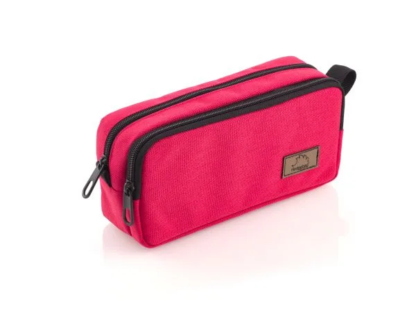 HEDGEBAG ÇİFT GÖZ KALEM KUTU HB 2323-03 KIRMIZI