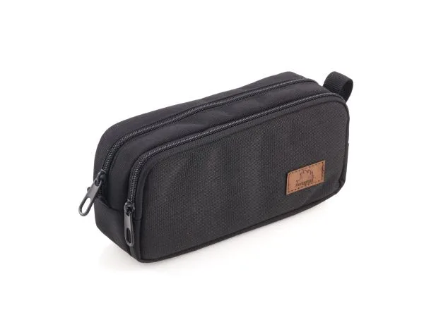 HEDGEBAG ÇİFT GÖZ KALEM KUTU HB 2323-01 SİYAH