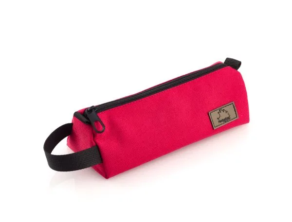 HEDGEBAG ÜÇGEN KALEM KUTU HB 2525-03 KIRMIZI