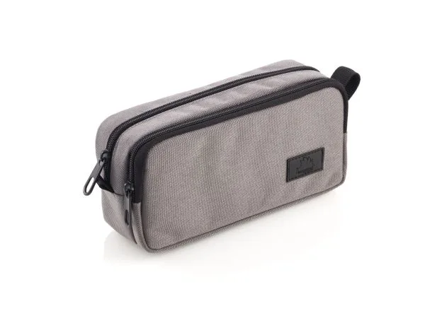 HEDGEBAG ÇİFT GÖZ KALEM KUTU HB 2323-09 GRİ