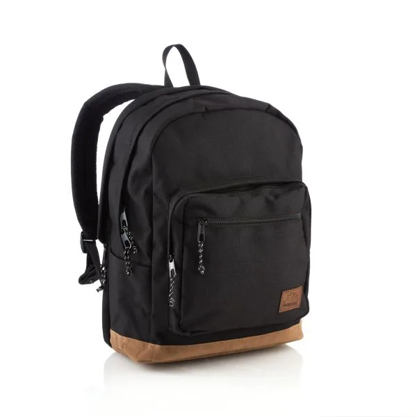 HEDGEBAG HB3320-01 SIRT ÇANTASI 2 GÖZ- SİYAH