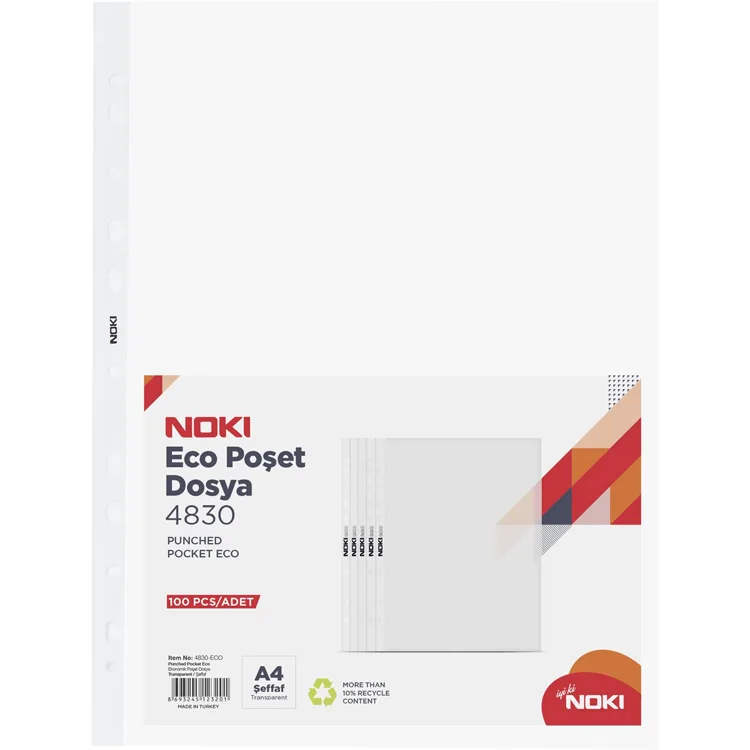 NOKI ECO POŞET DOSYA A4 100'LU