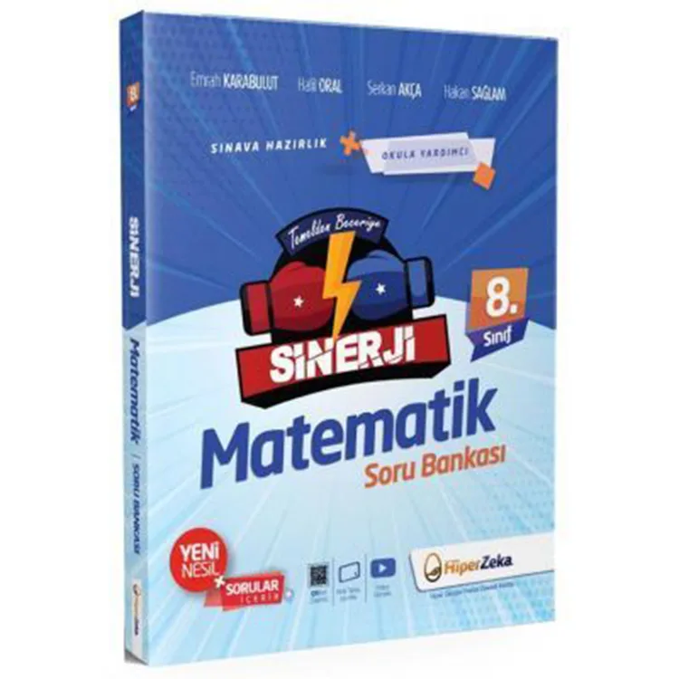 HİPER ZEKA 8. SINIF SİNERJİ MATEMATİK SORU BANKASI