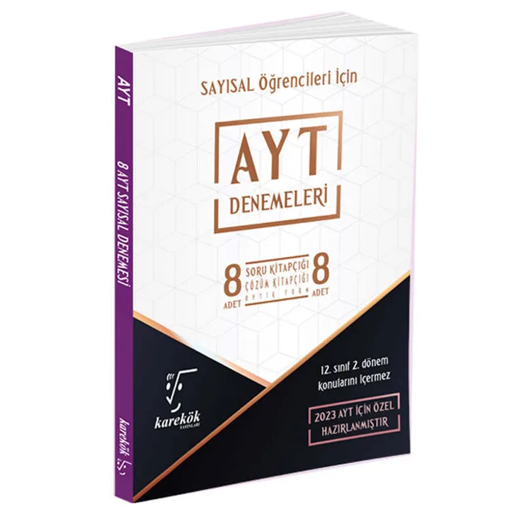 KAREKÖK AYT SAYISAL 12'Lİ PAKET DENEME