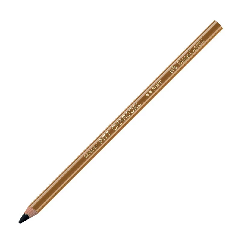 FABER PITT MONOCHROME İŞLENMİŞ FÜZEN KÖMÜR KALEM SOFT