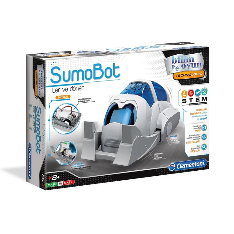 CLEMENTONI 64955 BİLİM VE OYUN ROBOTİK LABORATUARI SUMOBOT