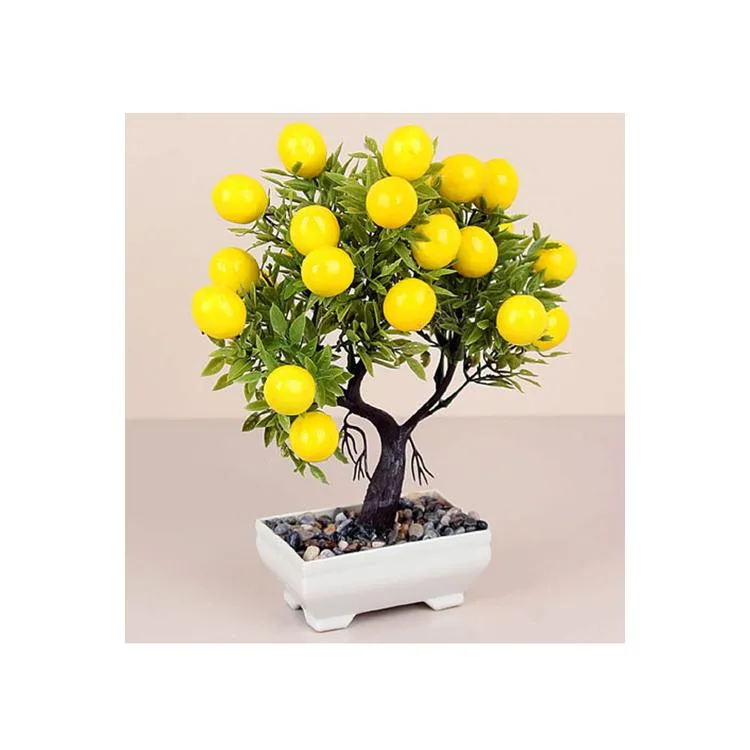 EVADEKOR 5638 YAPAY ÇİÇEK PLASTİK LİMON AĞACI