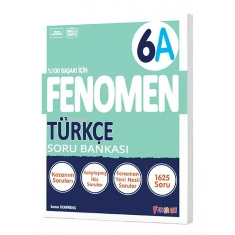 FENOMEN 6. SINIF TÜRKÇE A SORU BANKASI - 2024