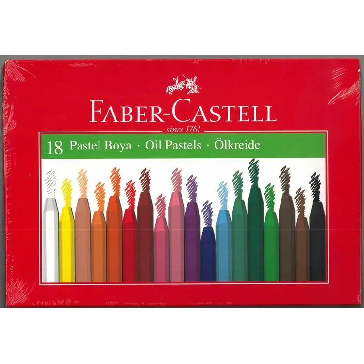 FABER CASTELL REDLINE OİL PASTEL BOYA KARTON KUTU 18'Lİ - 5282125318