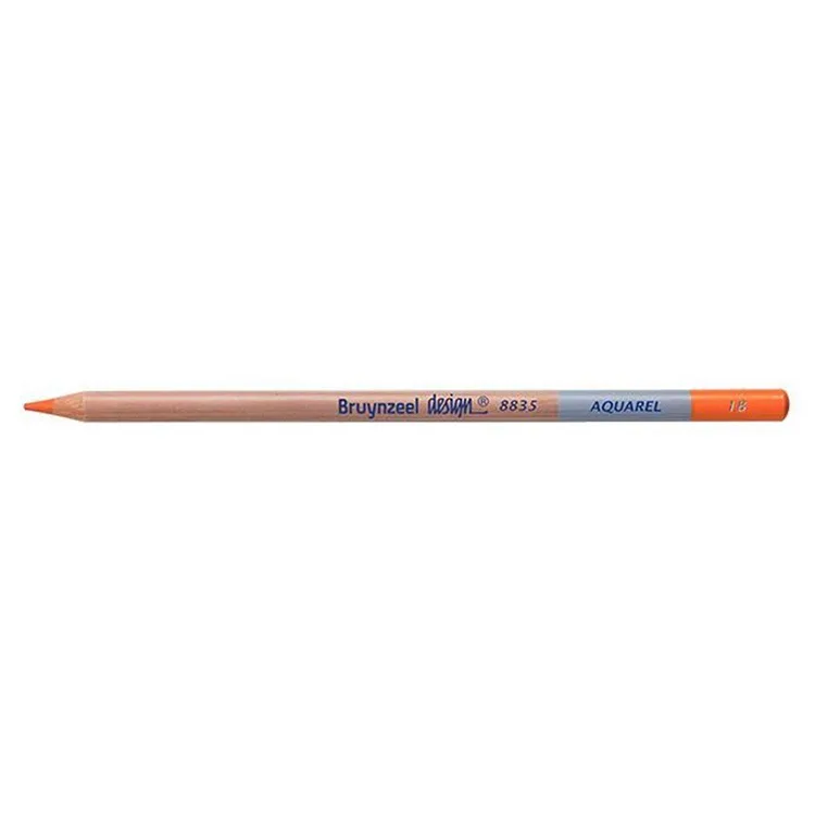 BRUYNZEEL DESING AQUARELL - KURU SULU BOYA KALEMİ - PERMANENT ORANGE - B883518K