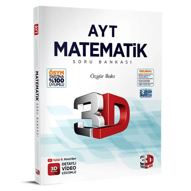 3D AYT MATEMATİK SORU BANKASI