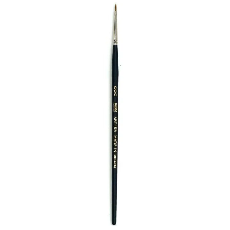 PEBEO ISB/3-0 IMITATION SABLE SAMUR KISA SAPLI SULU BOYA FIRÇASI NO:000 - TEKLİ