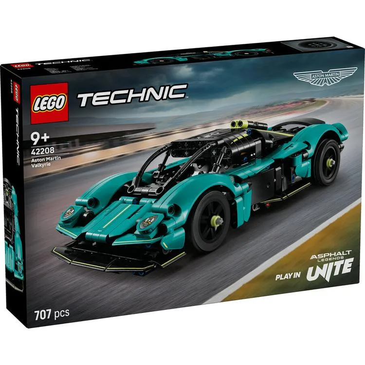 LEGO TECHNIC 42208 ASTON MARTIN VALKYRIE 707 PARÇA 9+