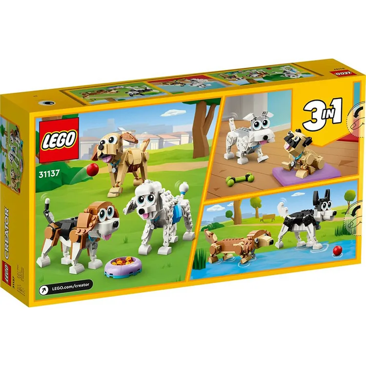LEGO CREATOR 31137 SEVİMLİ KÖPEKLER 7+