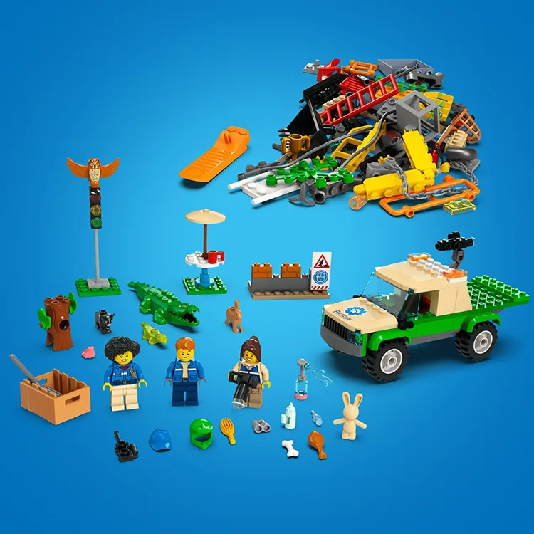 LEGO CITY 60353 MISSION VAHŞİ HAYVAN KURTARMA GÖREVİ - 6385810