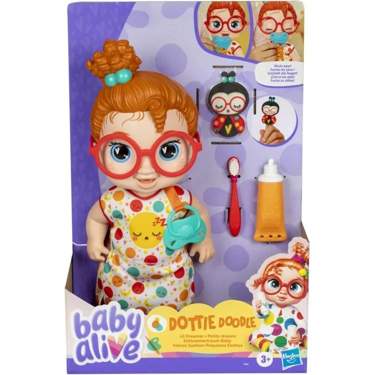 HASBRO BABY ALIVE F9965 KIZIL UYKUCU BEBEĞİM