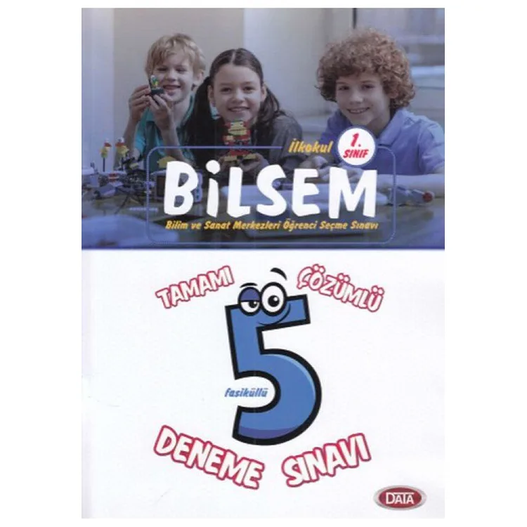 DATA 1.SINIF BİLSEM TAMAMI ÇÖZÜMLÜ 5 DENEME SINAVI