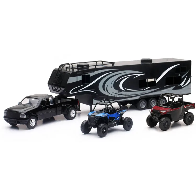 SUNMAN SS-37046 XTREME OFF-ROAD SÜRTMELİ POLARİS KARAVAN + 3'LÜ ARAÇ SETİ KUTULU