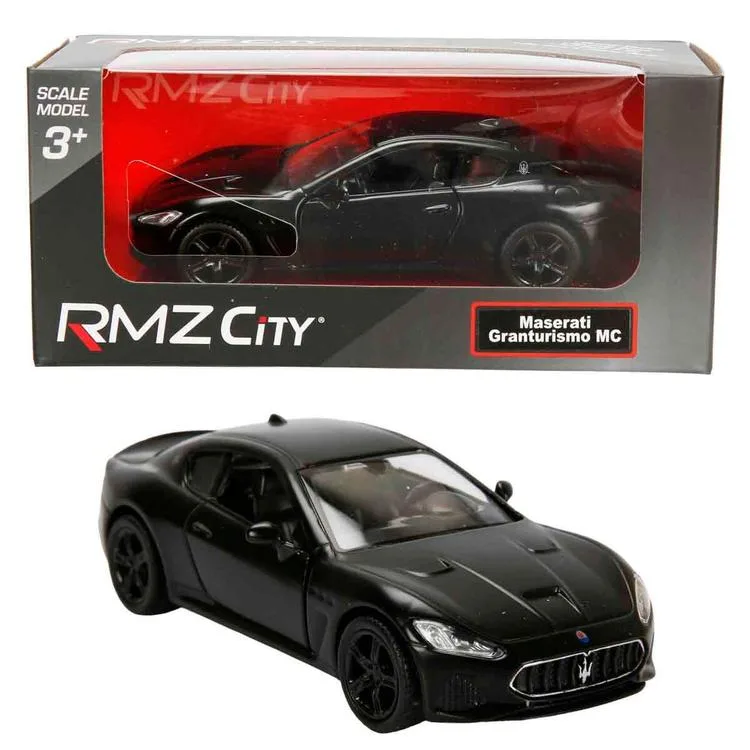 SUNMAN 554989 RMZ CITY 1:32 DARK SERİSİ MASERATİ GRANTURİSMO MC DIE CAST MODEL METAL ARABA KUTULU 5+ -TEKLİ