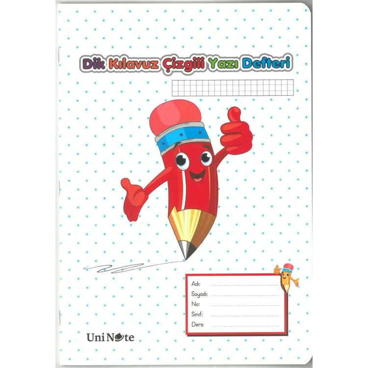 ÇINAR Ç24014 PP. KAPAK A4 DİK KILAVUZ ÇİZGİLİ GÜZEL YAZI DEFTERİ 40 YP. - TEKLİ