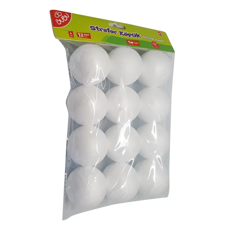 BU-BU KP0004 STRAFOR KÖPÜK TOP 6 CM 12'Lİ