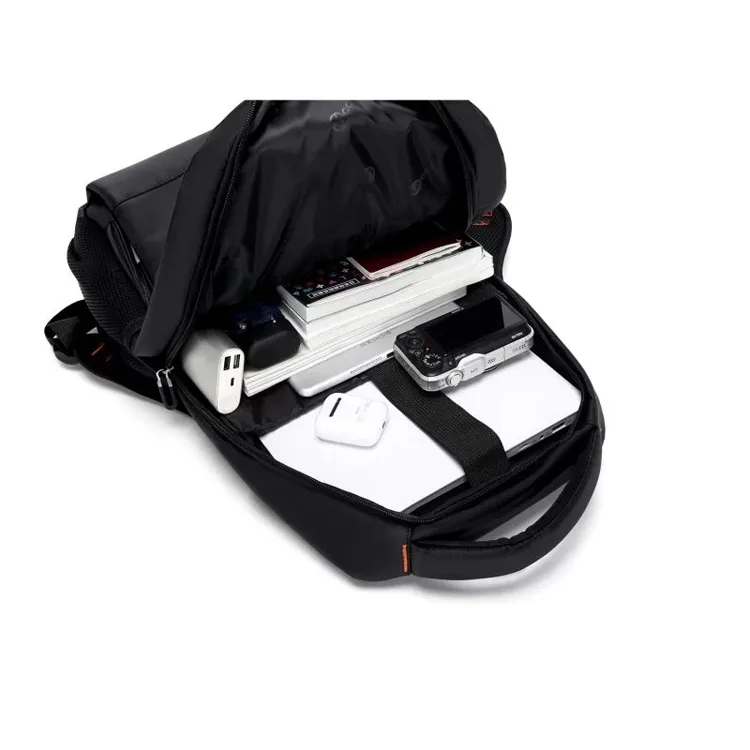 LENOVA LECOO BG04 17 İNÇ LAPTOP BÖLMELİ ÇOK FONKSİYONLU WATERPROOF SIRT ÇANTASI SİYAH