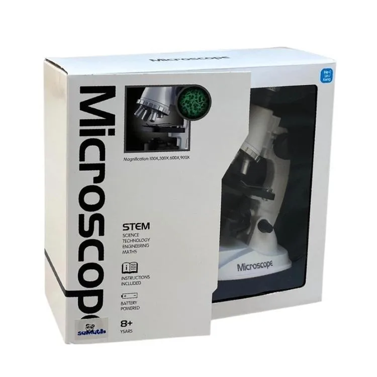 SAMATLI 8688 PİLLİ 100X - 300X - 600X - 900X BÜYÜTME MİKROSKOP 8+