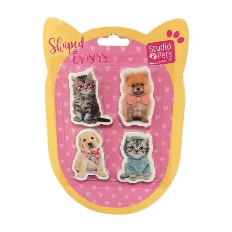 CEM STUDIO PETS PT-783 BLİSTERLİ SİLGİ SETİ