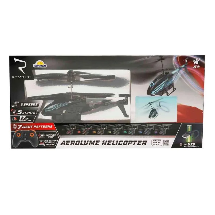 SUNMAN S9 KUMANDALI ÇİFT PERVANE IŞIKLI HELİKOPTER 6+