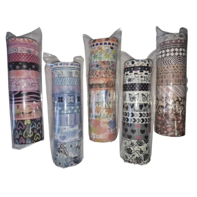 GIPTA K9919 SOFT COLOR RENKLİ DESENLİ BANT10'LU ASORTİ SET