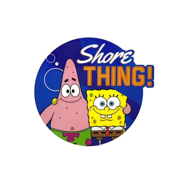 MACMUG BAL-382461 SPONGE BOB SHORE THING MAVİ BARDAK ALTLIĞI