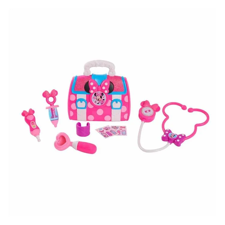 GIO MCN09000 MINNIE MOUSE FİYONK DOKTOR ÇANTASI SETİ 3+