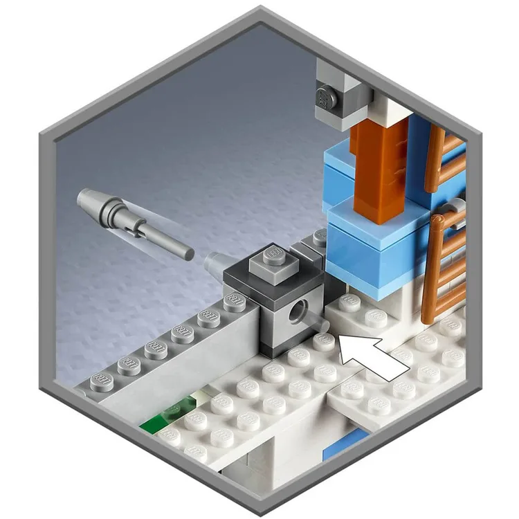 LEGO CITY 6379575 21186 MINECRAFT BUZ KALESİ