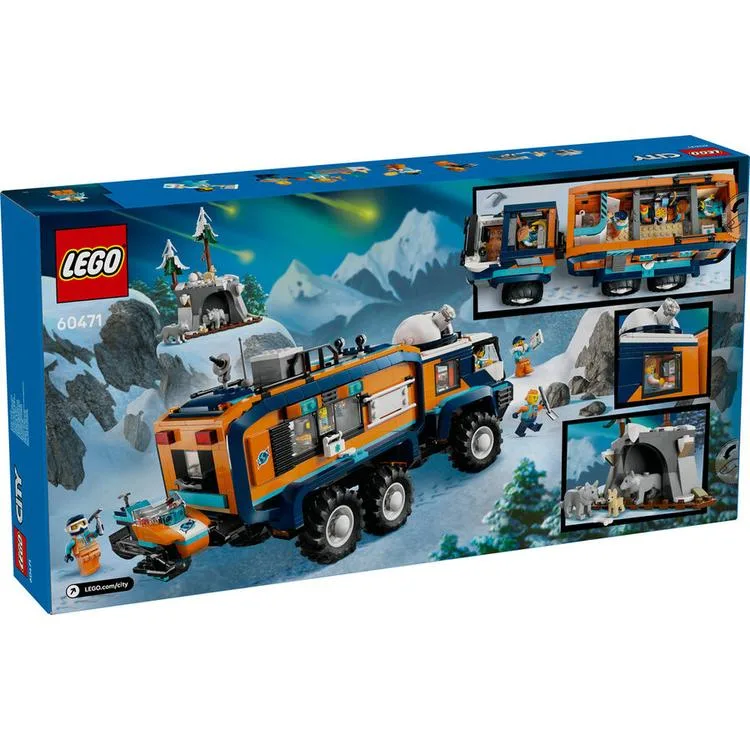 LEGO CITY 60471 ARCTIC TRUCK 1064 PARÇA 8+