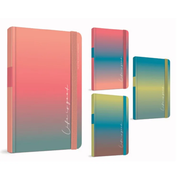 GIPTA LIFE IS GOOD İPLİK DİK. SERT KAPAK DEFTER 13x21 120YP. ÇİZGİLİ DEFTER
