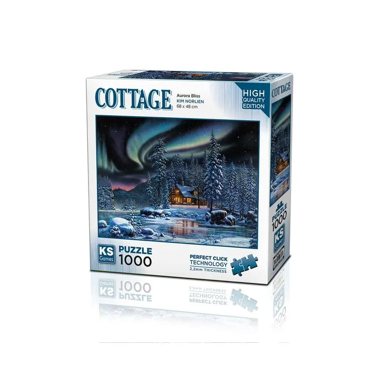 KS GAMES 20797 AUROBA BLISS 68x48cm YAPBOZ/PUZZLE 1000 PARÇA