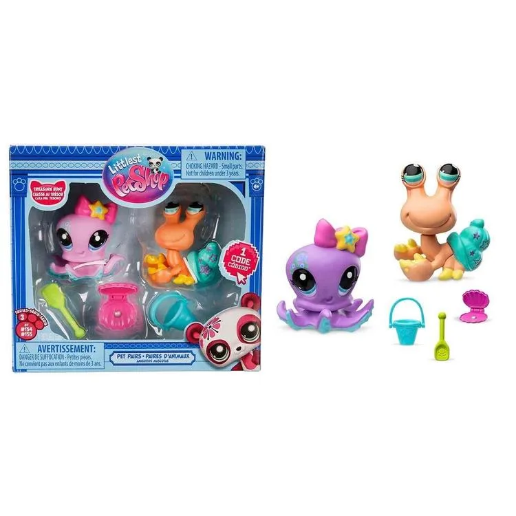 HASBRO 01525ES-627 LITTLES PET SHOP S3 2'Lİ PAKET MİNİŞLER
