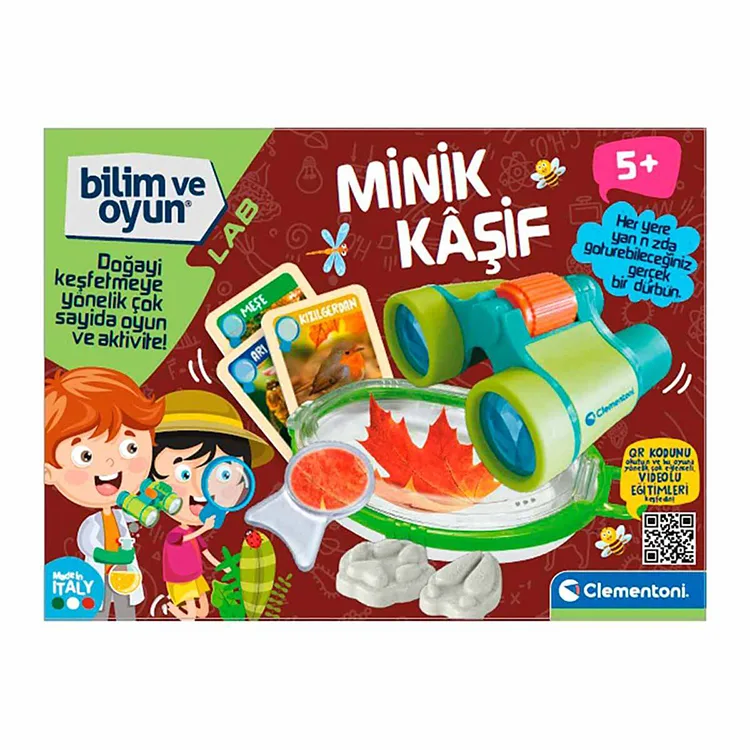 CLEMENTONI 64197 BİLİM VE OYUN MİNİK KAŞİF