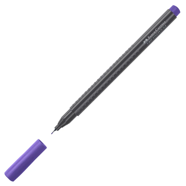 FABER CASTELL GRİP FİNEPEN 0.4mm. AÇIK MOR