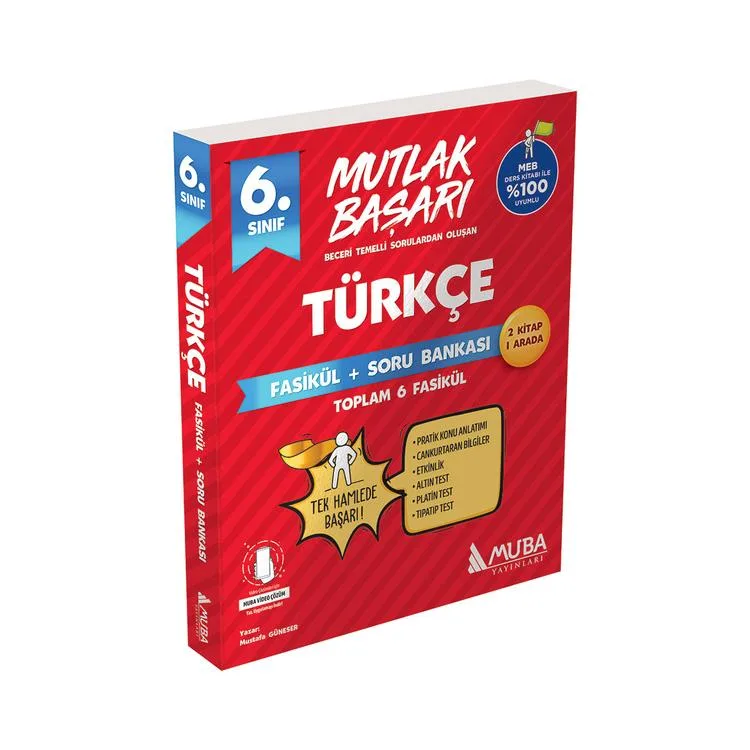 MUBA 6. SINIF MUTLAK BAŞARI TÜRKÇE FASİKÜL + SORU BANKASI