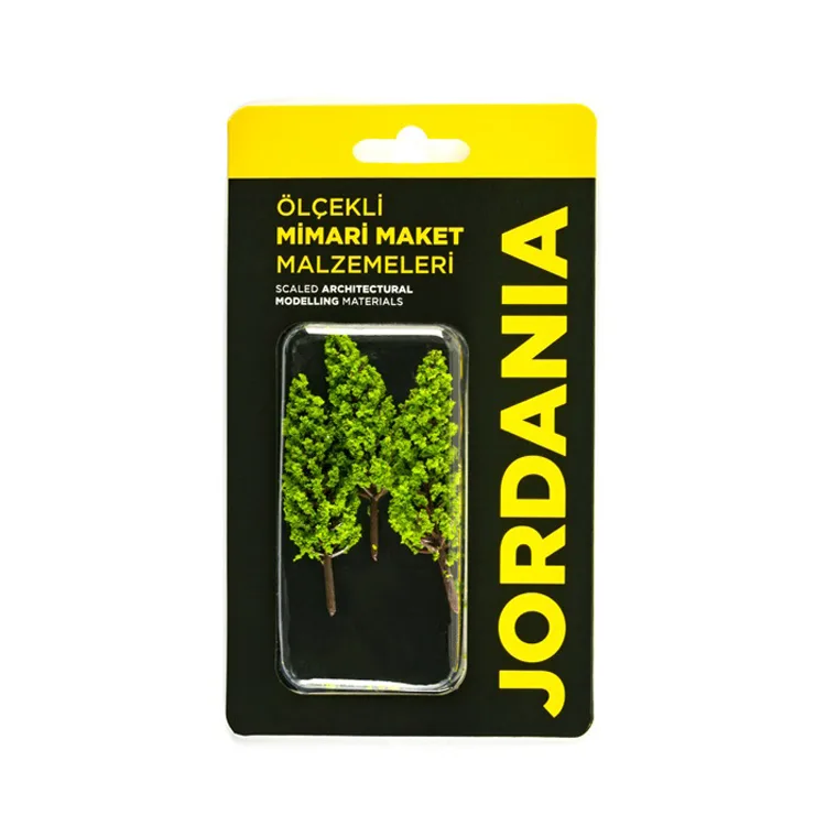 JORDANIA MAKET JE03P-124068 AĞAÇ 1/100 6.8cm. 3'LÜ TEK PAKET