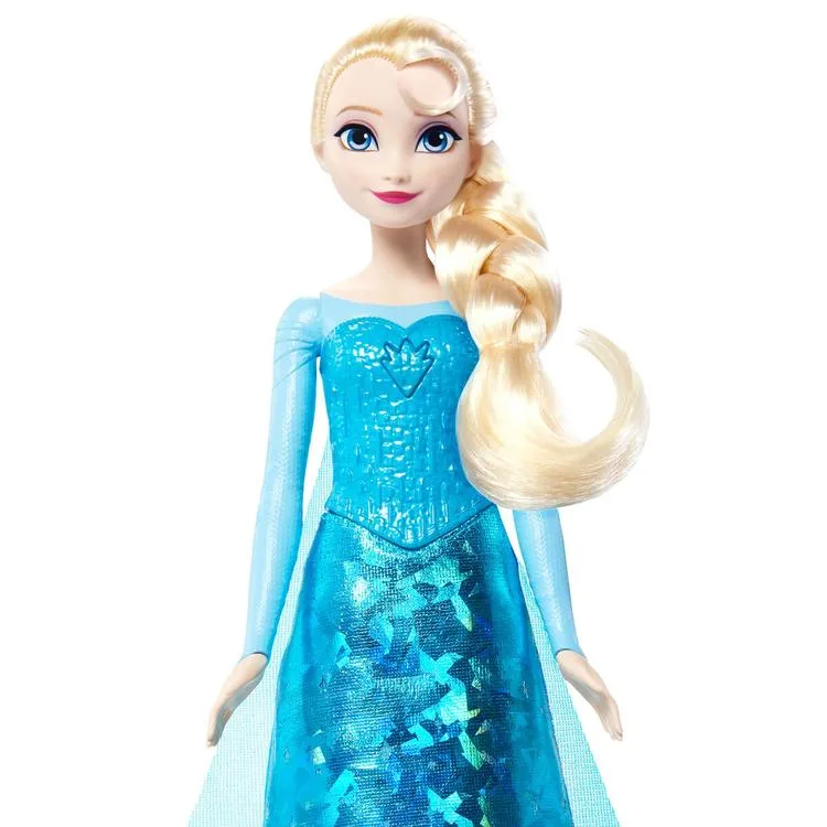 DISNEY JLJ07 FROZEN KARLAR ÜLKESİ ŞARKI SÖYLEYEN ELSA BEBEK 30 CM IŞIKLI SESLİ 3+