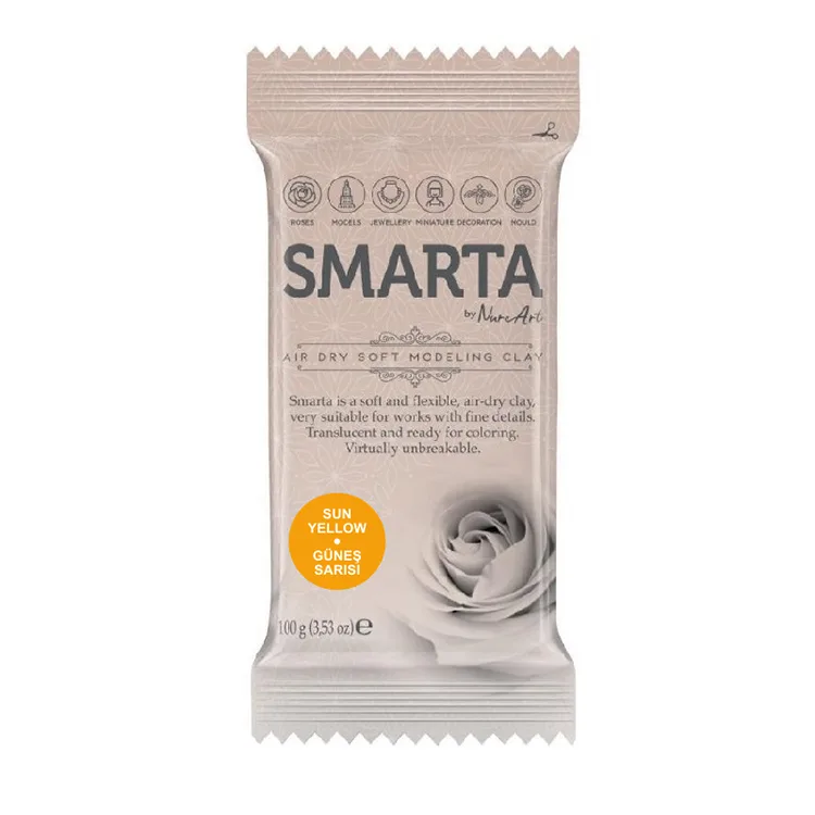 SMARTA MODELLEME KİL HAMURU 100 GR NO:18 GÜNEŞ SARI (SUN YELLOW)