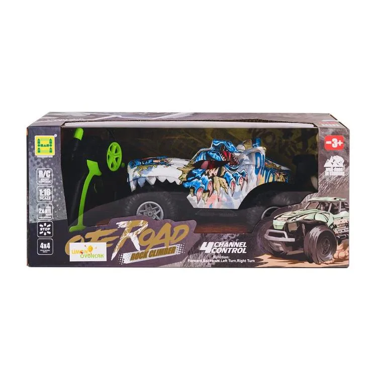 LİMON SH091-503B KUMANDALI 1:16 OFF ROAD 4X4 ŞARJLI CANAVAR ARABA 3+