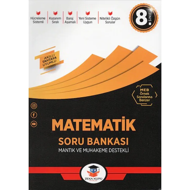 ZEKA KÜPÜ 8. SINIF MATEMATİK SORU BANKASI