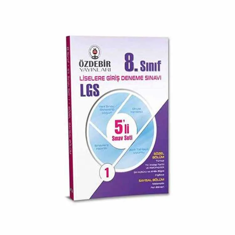 ÖZDEBİR YAYINLARI LGS 5'Lİ DENEME SINAVI