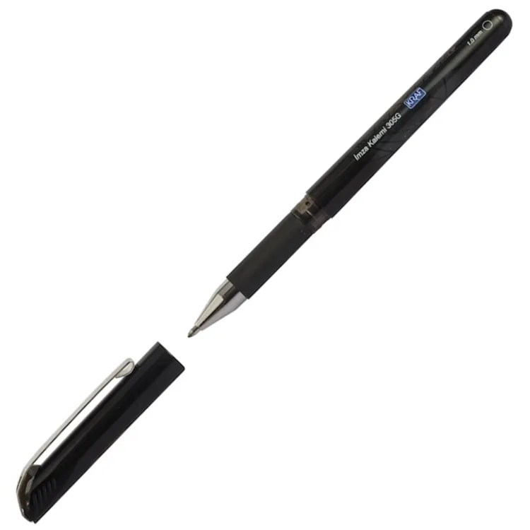 KRAF İMZA KALEMİ 1.0 mm SİYAH 305G
