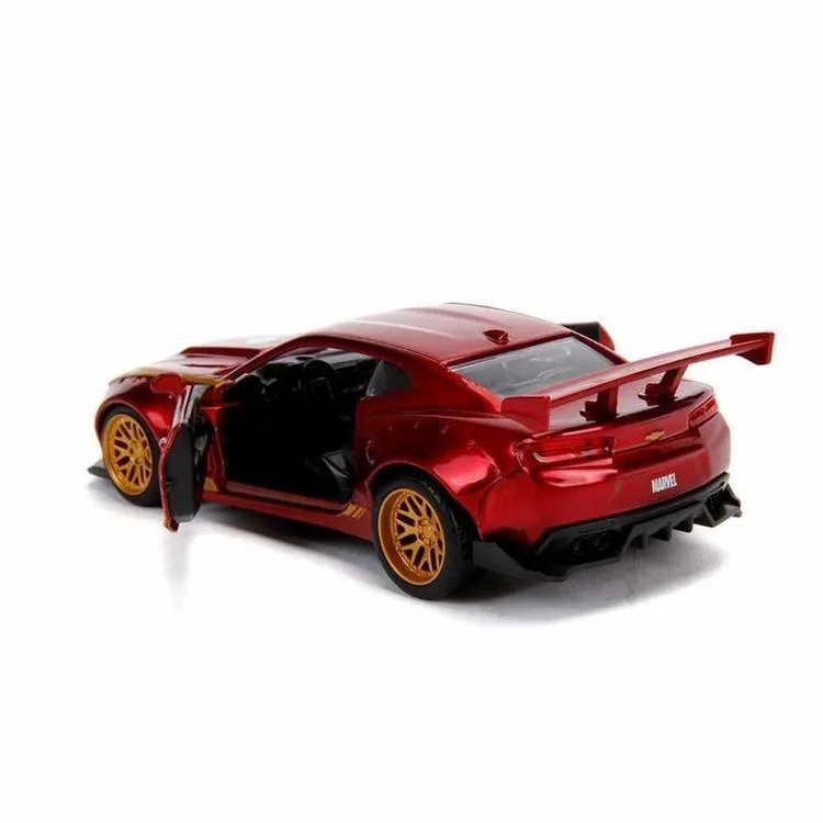 SİMBA JADA 3222003 MARVEL 1:32 2016 CHEVROLET CAMARO DIE CAST METAL ARABA 8+
