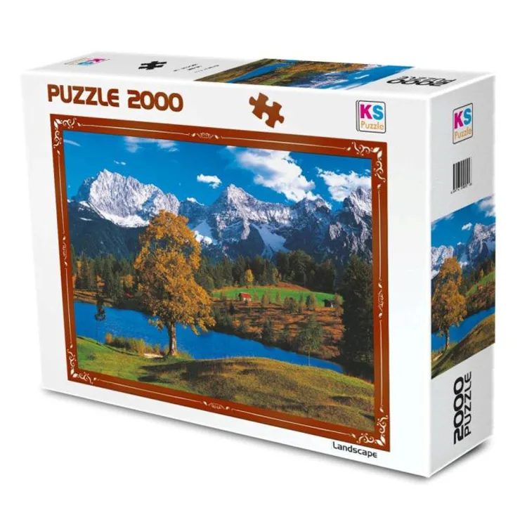 KS GAMES 11218 BAVARIAN ALPS 96x68cm YAPBOZ/PUZZLE 2000 PARÇA