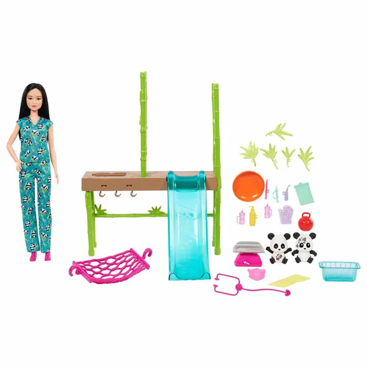 BARBIE HKT77 YAVRU PANDA BAKIMI OYUN SETİ
